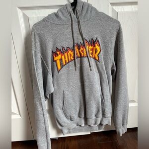 Gray Thrasher Hoodie. Size S.